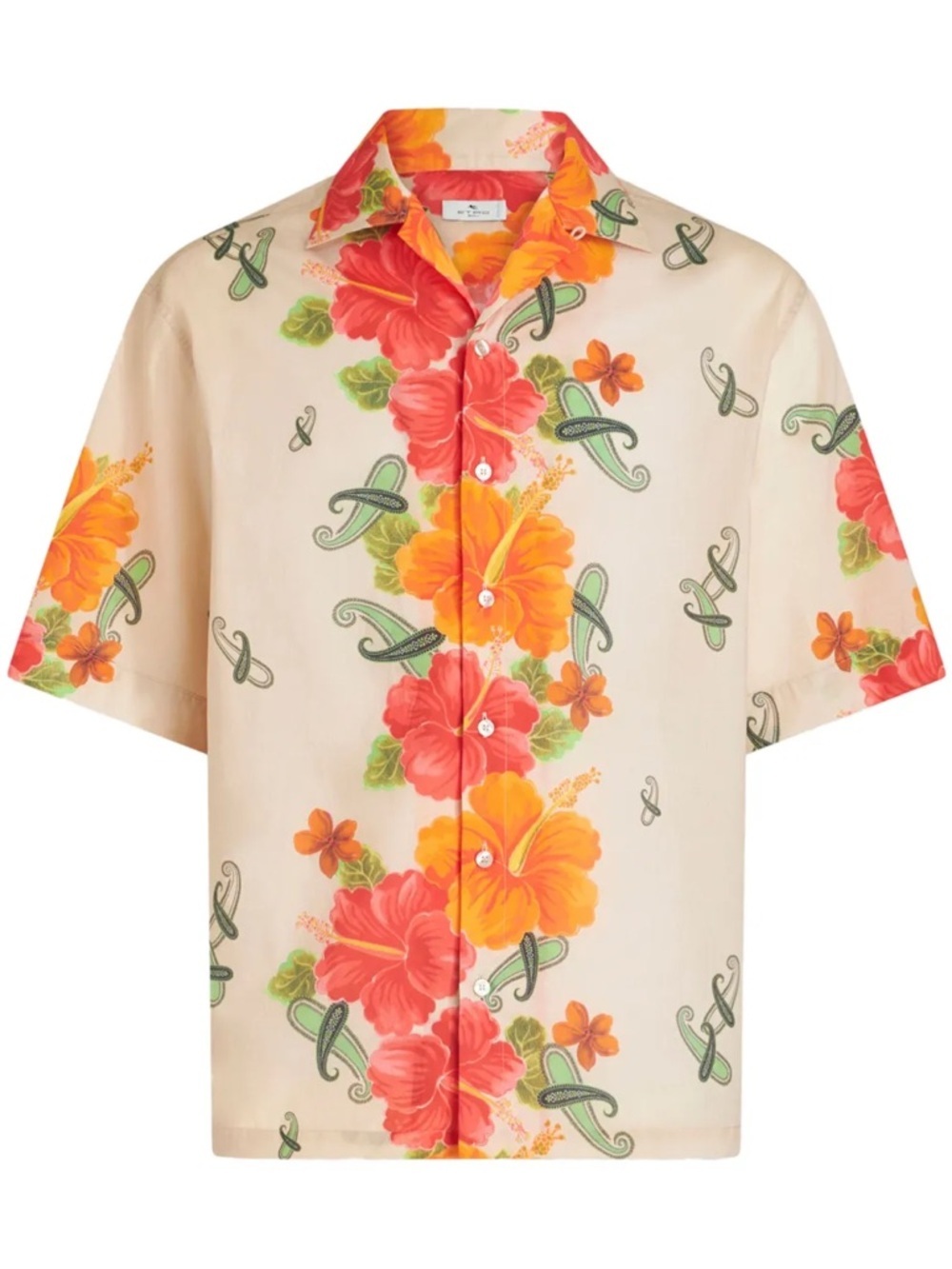 ETRO floral-print cotton shirt (M3)